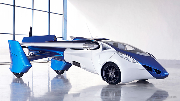 Прототип летающего автомобиля AeroMobil 3.0