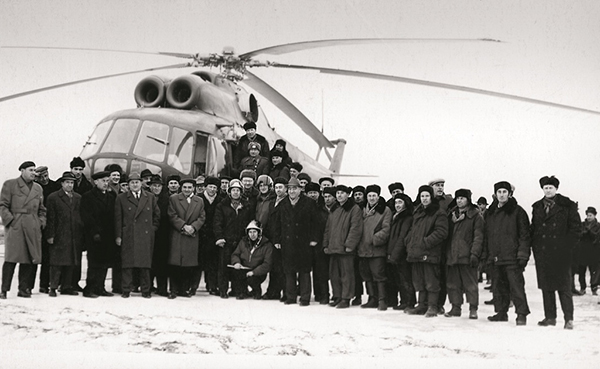 50 лет со дня первого полета легендарного вертолета Ми-8